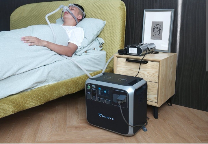Bluetti AC200P 640,000mAh/2,000Wh แบตเตอรี่สำรองอเนกประสงค์