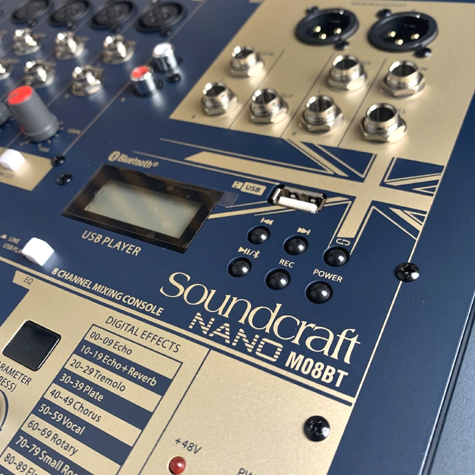 SOUNDCRAFT NANO M08BT