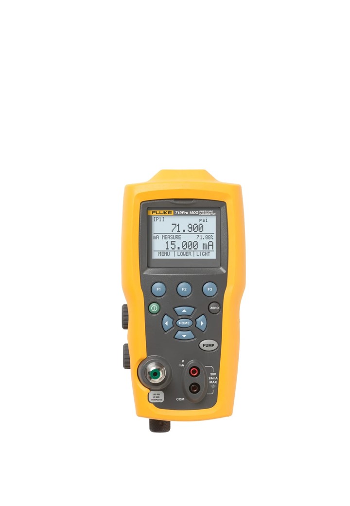 Fluke 719 PRO 30G เครื่องสอบเทียบความดันและสุญญากาศ (Pressure Calibrator) แบบมีปั้มไฟฟ้าในตัวเครื่อง ย่านวัด -12/+120 PSI
