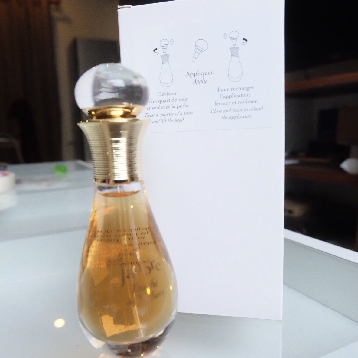 น้ำหอม (กล่องเทสเตอร์) Christian DiorJ'adore Touche de Parfum 20ml ของแท้100%