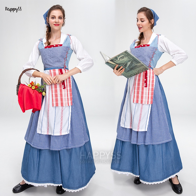 ชุดบาวาเรียน ชุดเมด ชุดประจำชาติ ชุดสาวรับใช้ 🏍️💨💨💨 ส่งไวจากไทย