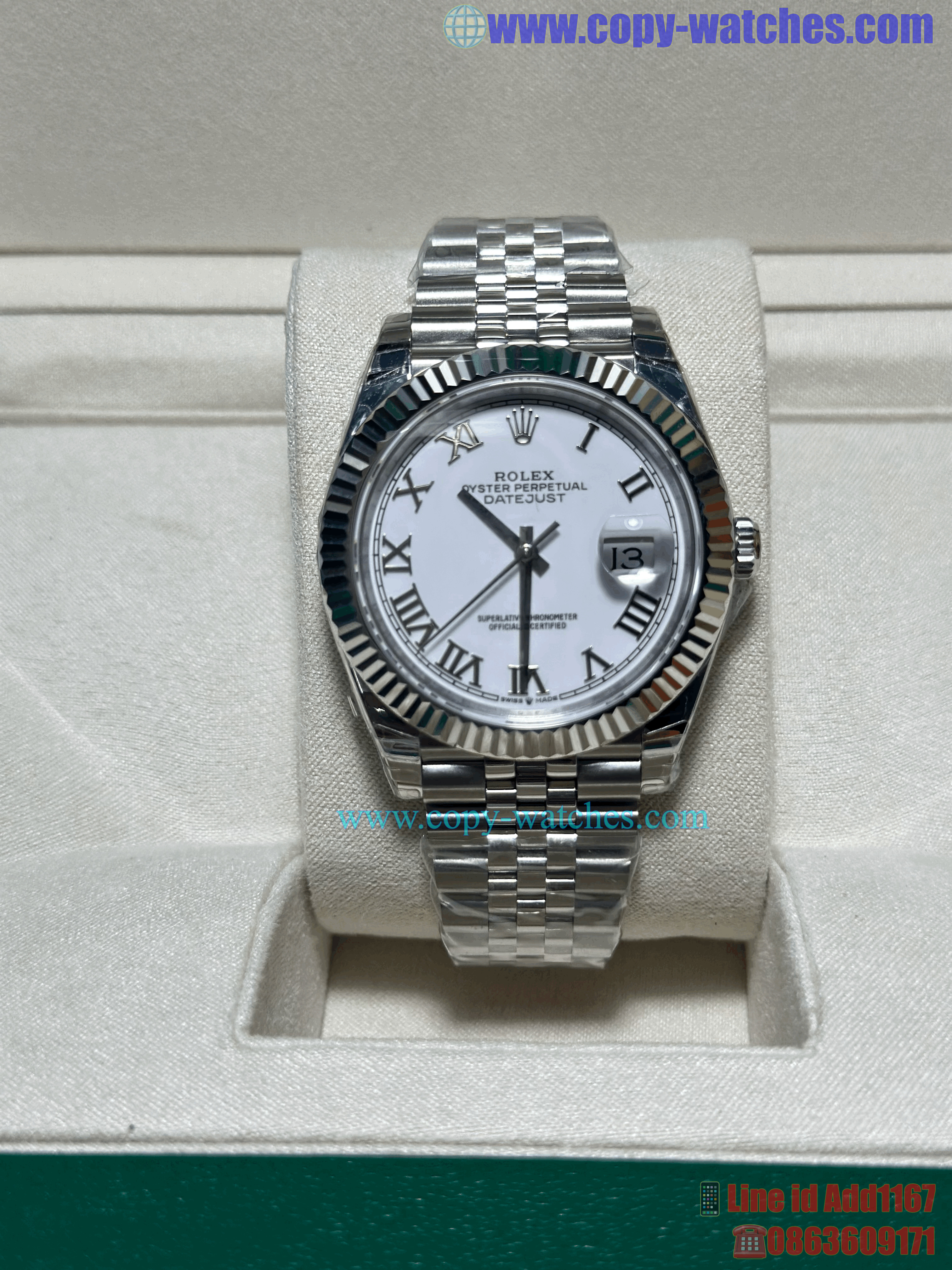 Rolex Datejust 41mm M126334 (Swiss EWE)