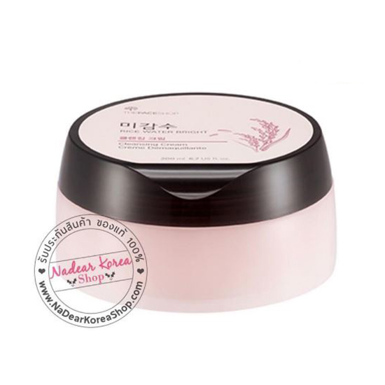 [THE FACE SHOP] Rice Water Bright Facial Cleansing Cream 200ml.