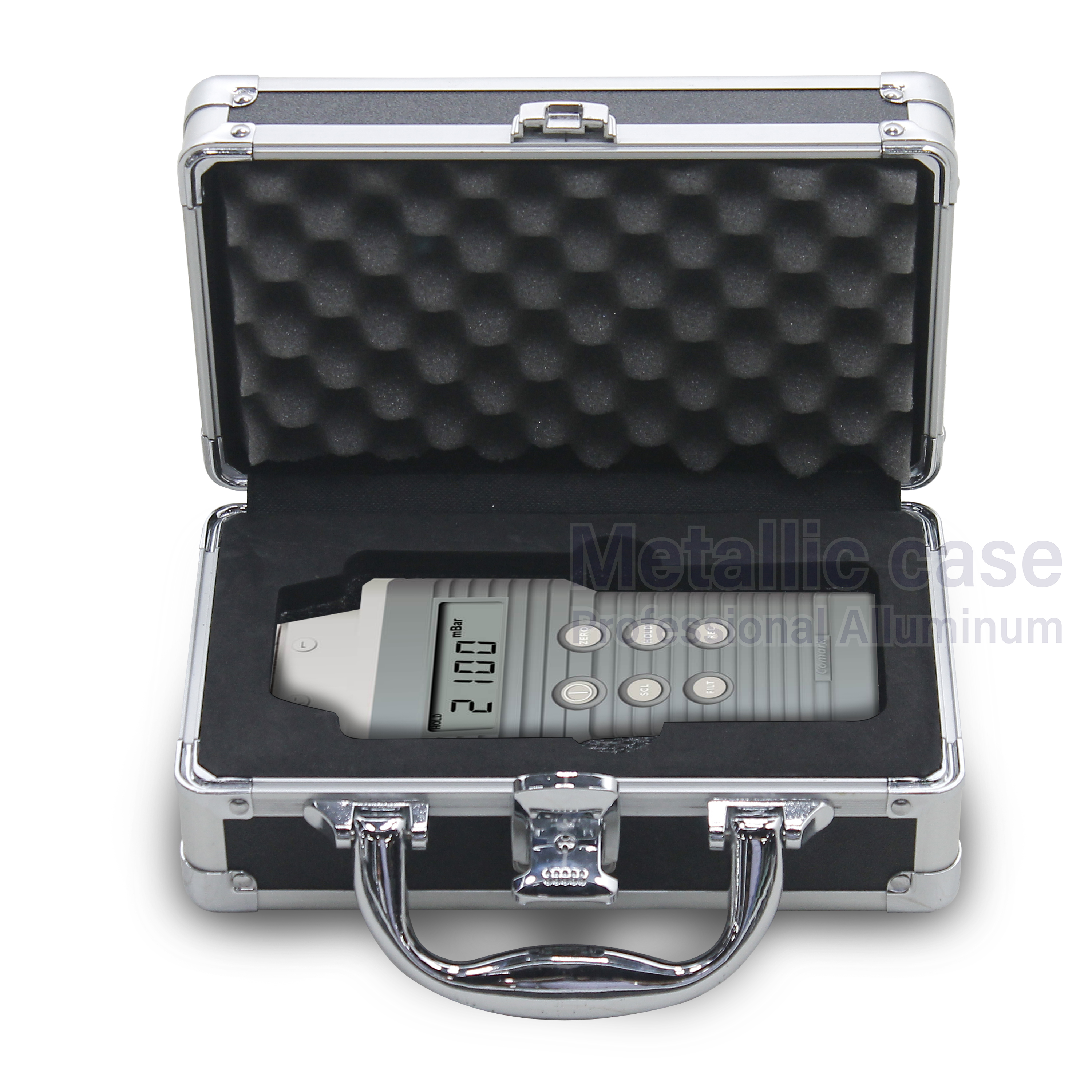 metalliccase8332-09-6410/ Comark C9555 Pressure Meter (13.8x23.8x10 T1C1H5K1P1)