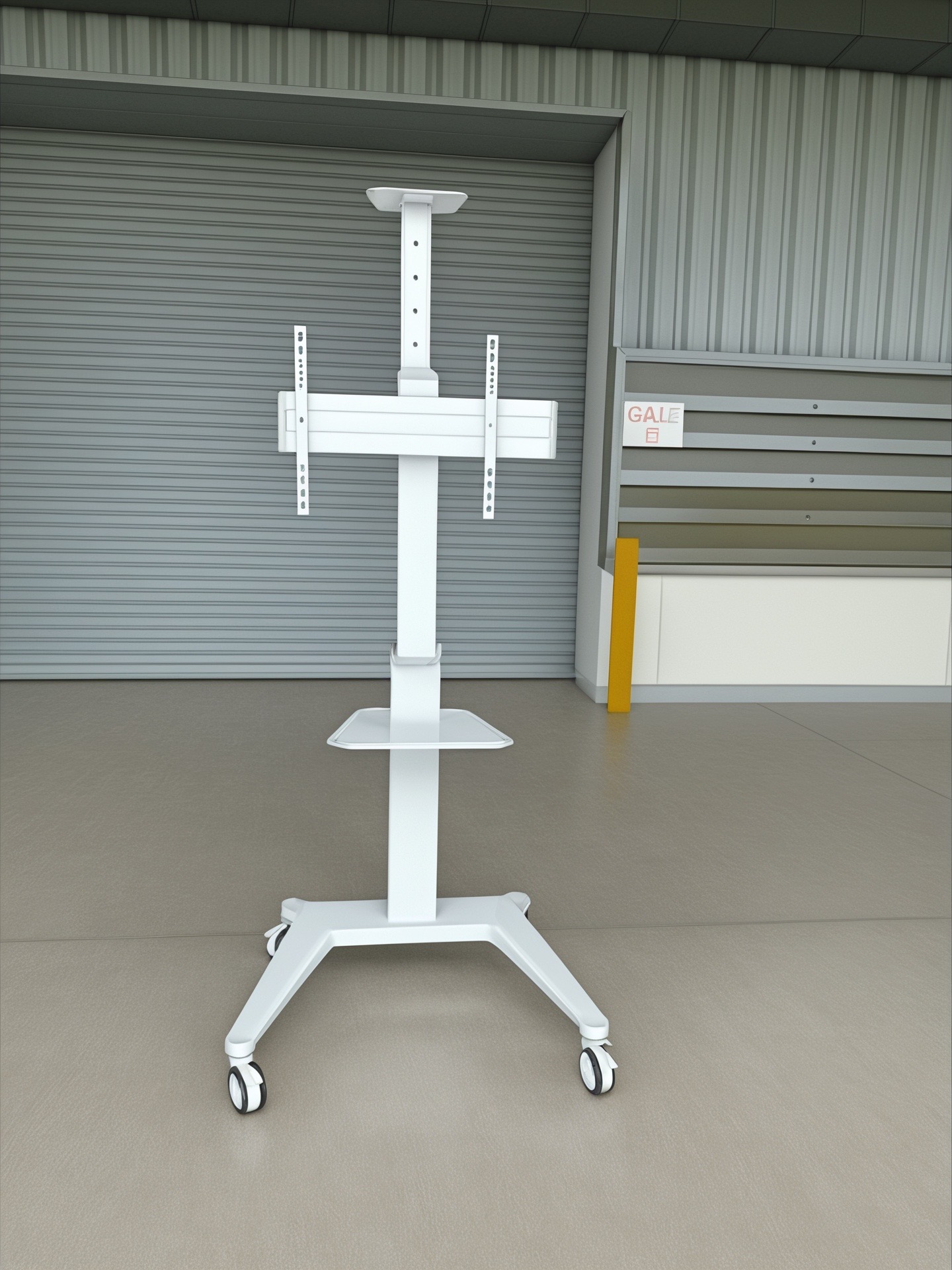 ล้อขาตั้งทีวี วัสดุพลาสติก+ยาง แบบแข็ง ขนาด 4 นิ้ว ใหญ่แข็งแรง ชุด 4 ชิ้น ขาว/ดำ0964746498