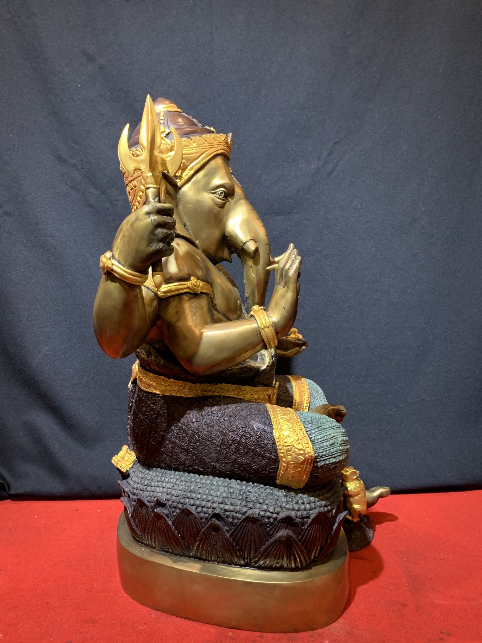 พระพิฆเนศ ปางเอกทันตะ หน้าตัก 16 นิ้ว (นั่งบัวห้อยขา)