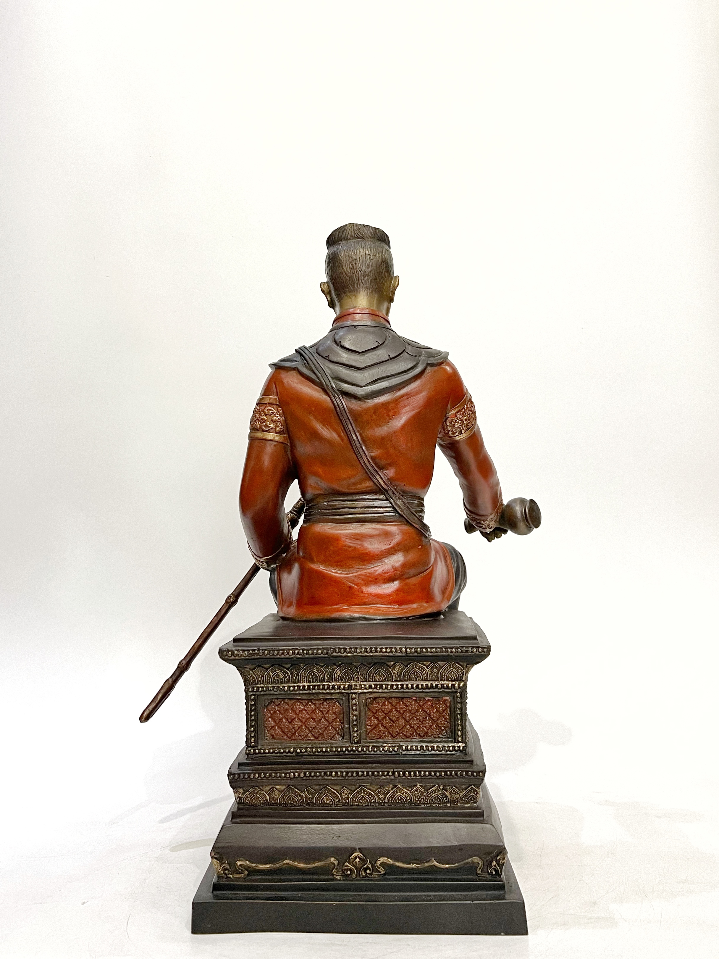 พระนเรศวรมหาราช นั่งบัลลังก์ หลั่งทักษิโณทก หน้าตัก 9 นิ้ว