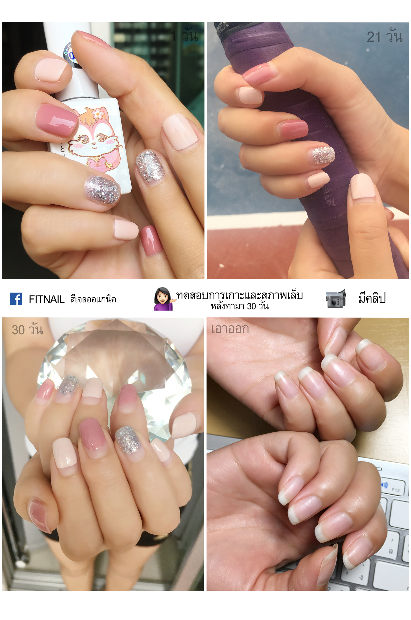 ❤️ติดต่อสอบถามที่😚 FB: Fitnail สีเจลออแกนิค☘️