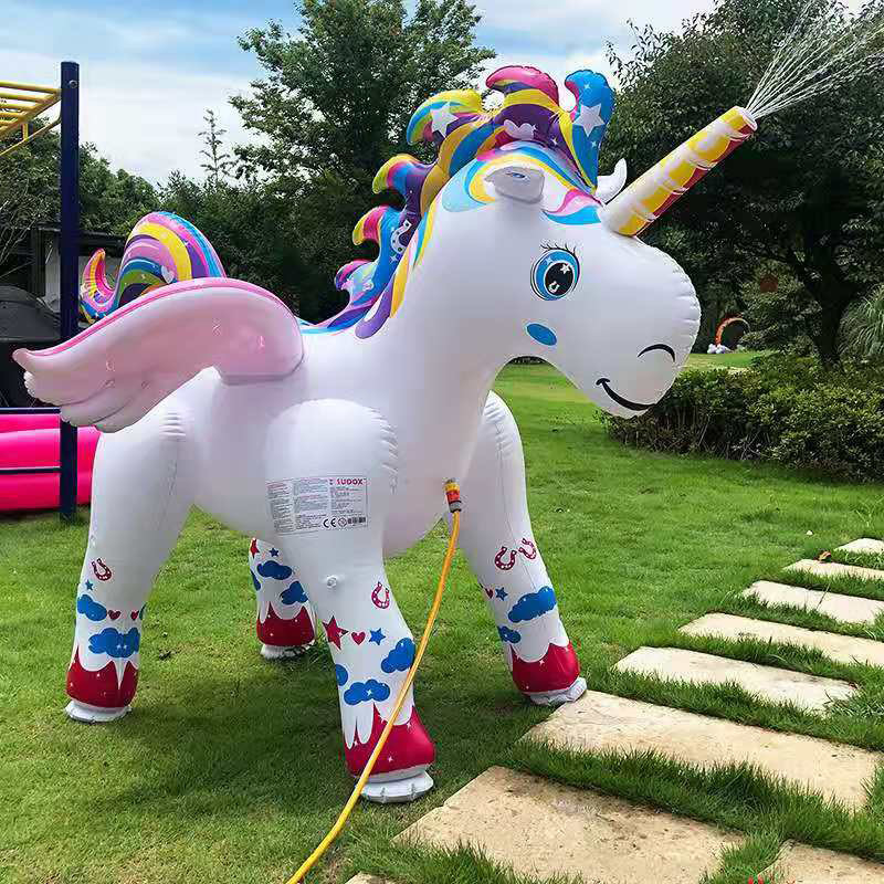ยูนิคอร์นมีปีก พ่นน้ำได้ unicorn water sprinkler Play Tard