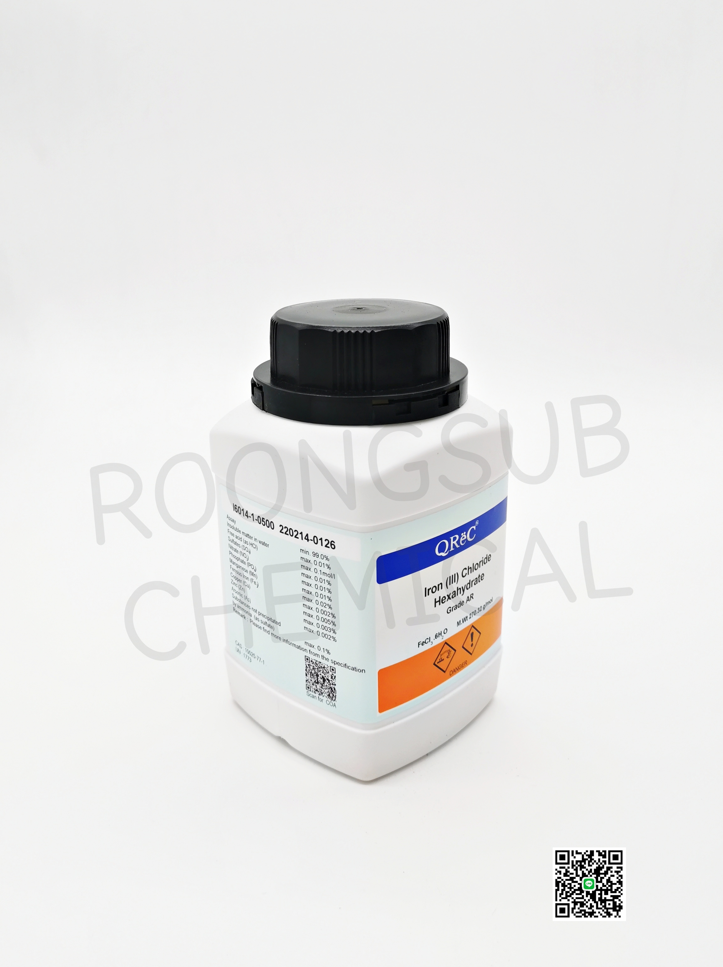 FERRIC CHLORIDE HEXAHYDRATE AR.