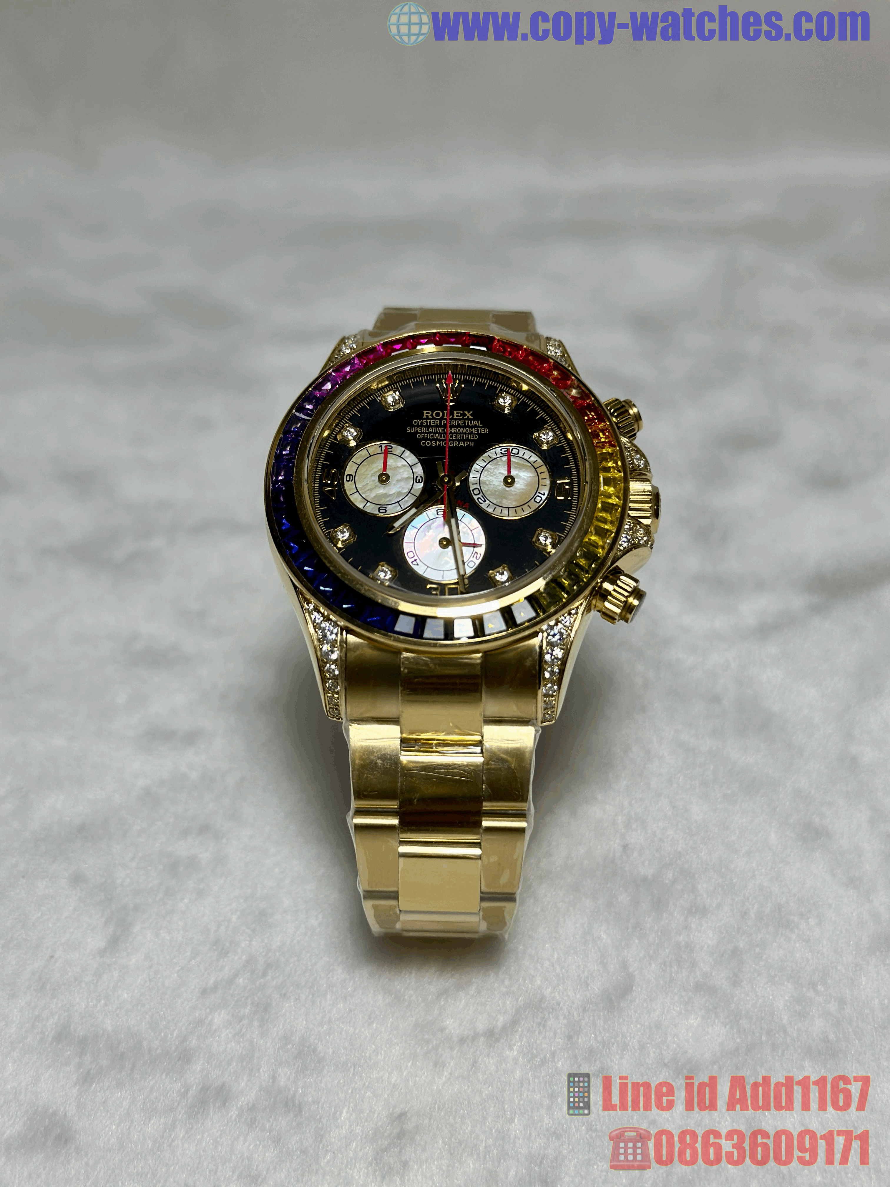 Rolex Daytona Rainbow 116598 RBOW (Swiss ZF)