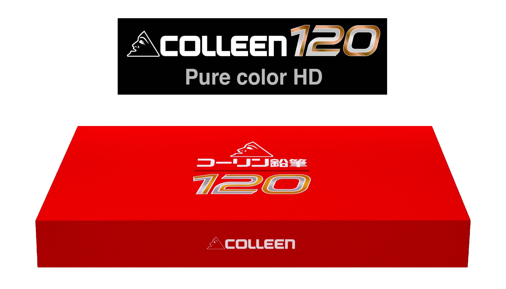 สีไม้ Colleen หัวเดียว 120สี (ขายยกโหล12กล่อง)