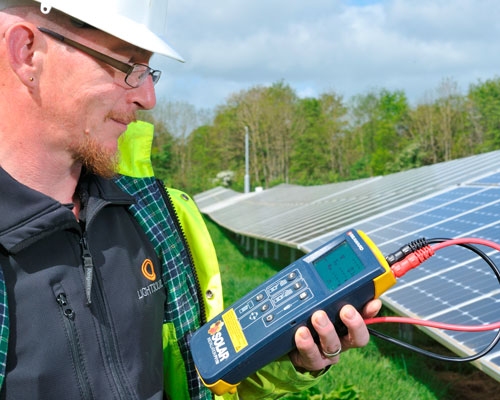 บริการตรวจสอบความปลอดภัยระบบโซลาร์ตามมาตรฐาน IEC62446