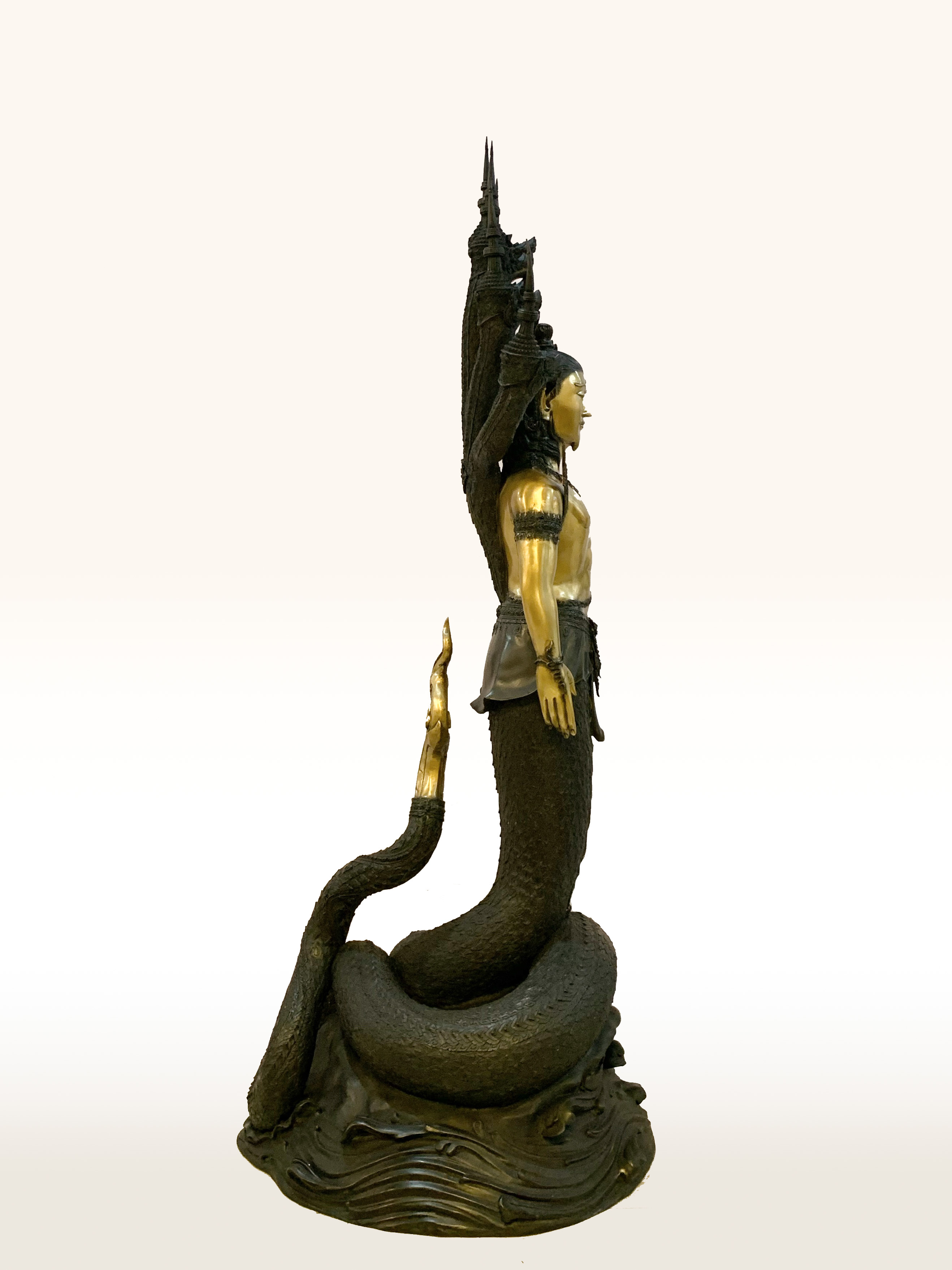 องค์ปู่พญานาคราช ปรกนาค 7 เศียร ( 1.35 เมตร )