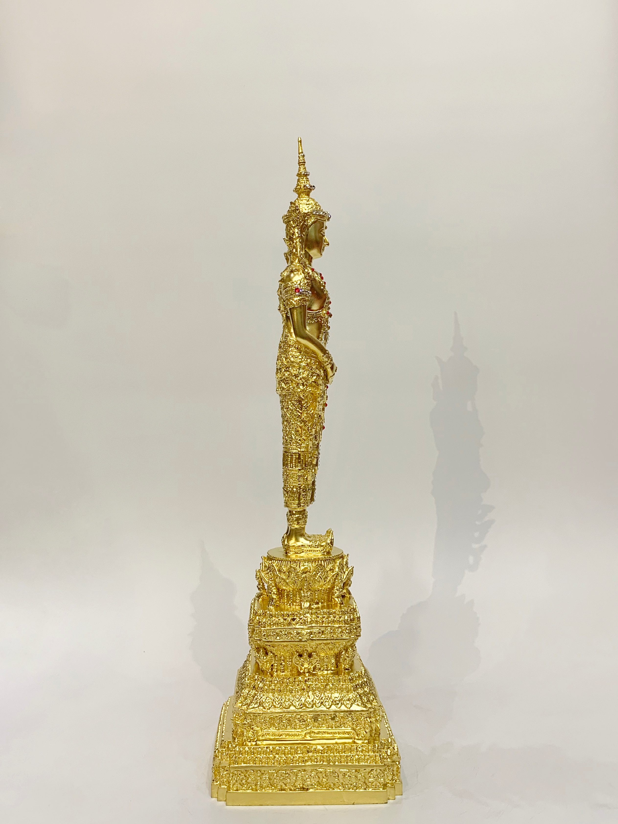 พระพุทธรูปปางถวายเนตร ทรงเครื่องจักพรรดิ์ หน้าตัก 5 นิ้ว