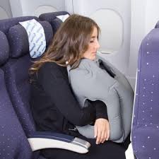 หมอน Travel Pillow รุ่น Multi Function หมอนเป่าลม หมอนรองคอ หมอนเดินทาง มีที่สอดแขนในตัว