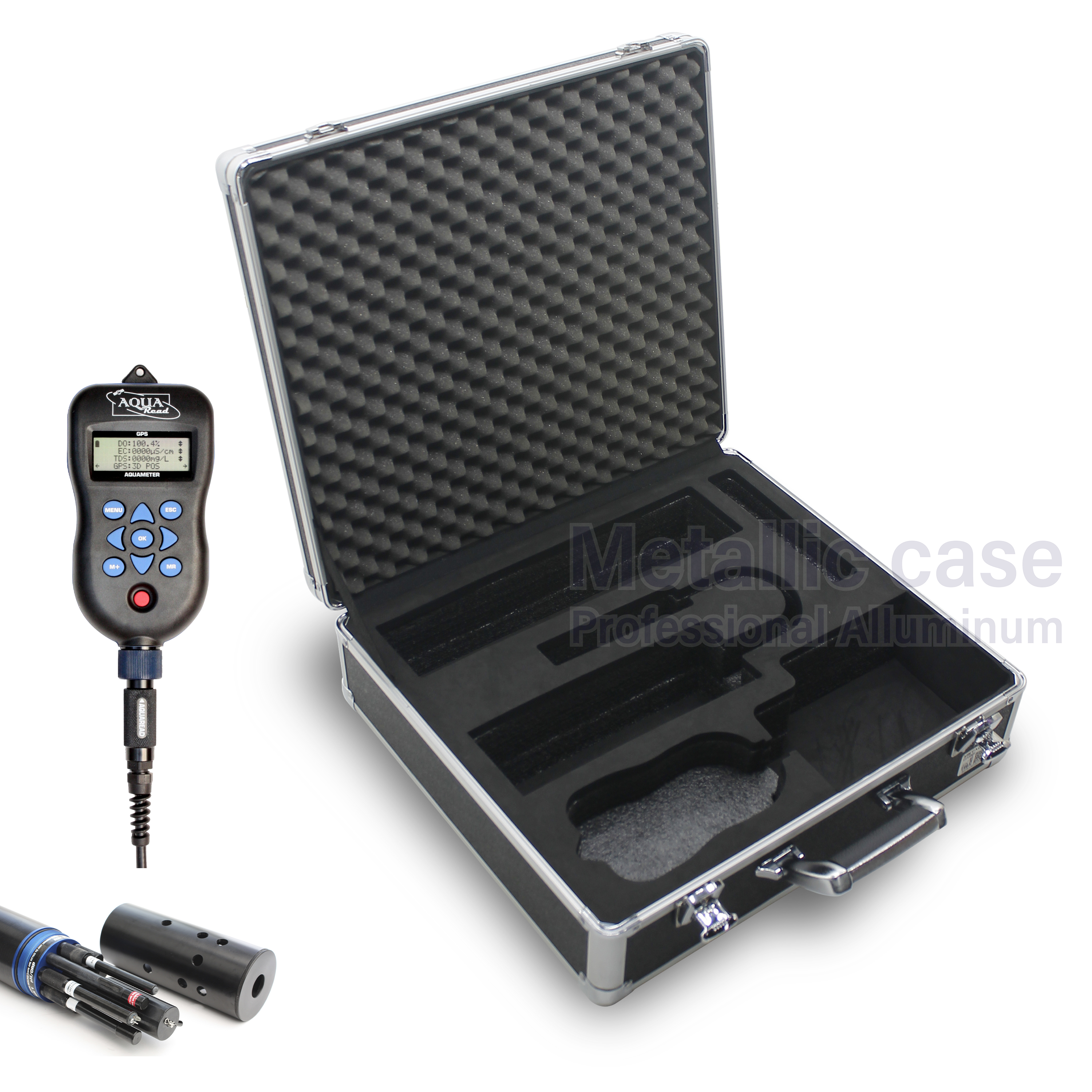 metalliccase8375-09-6501 / หัววัดน้ำ Aquarlogger (44x39.5x14.5 T1C1H1K7P2)