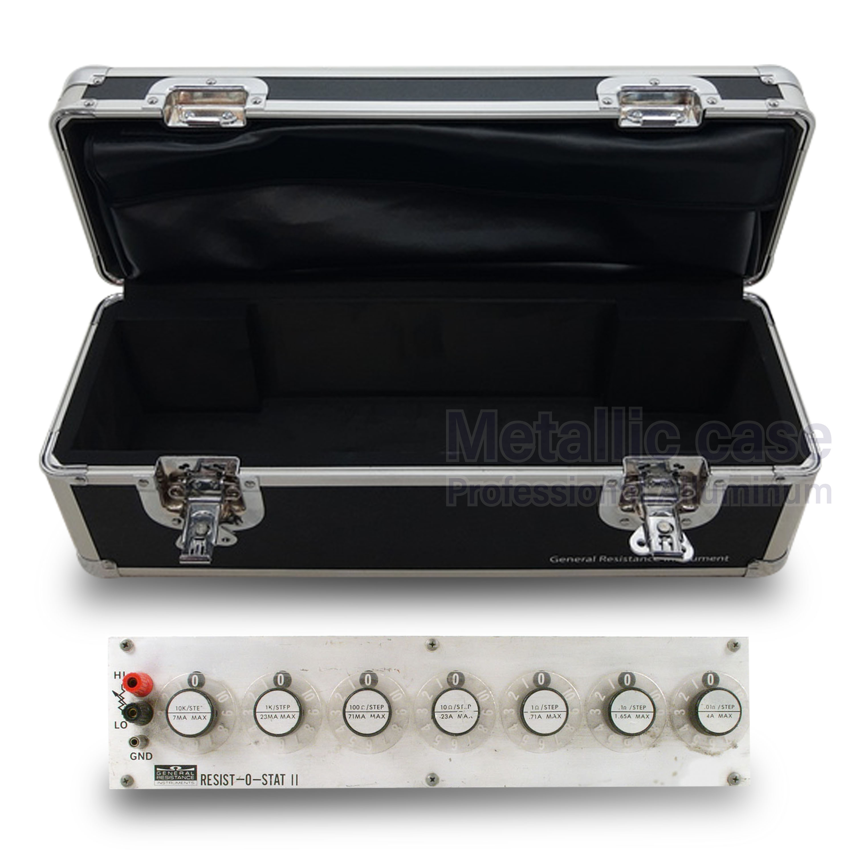 metalliccase8017-09-6309/ General Resistance Instrument (47.5x15.5x18.5 T1C1H3K15P2K4)