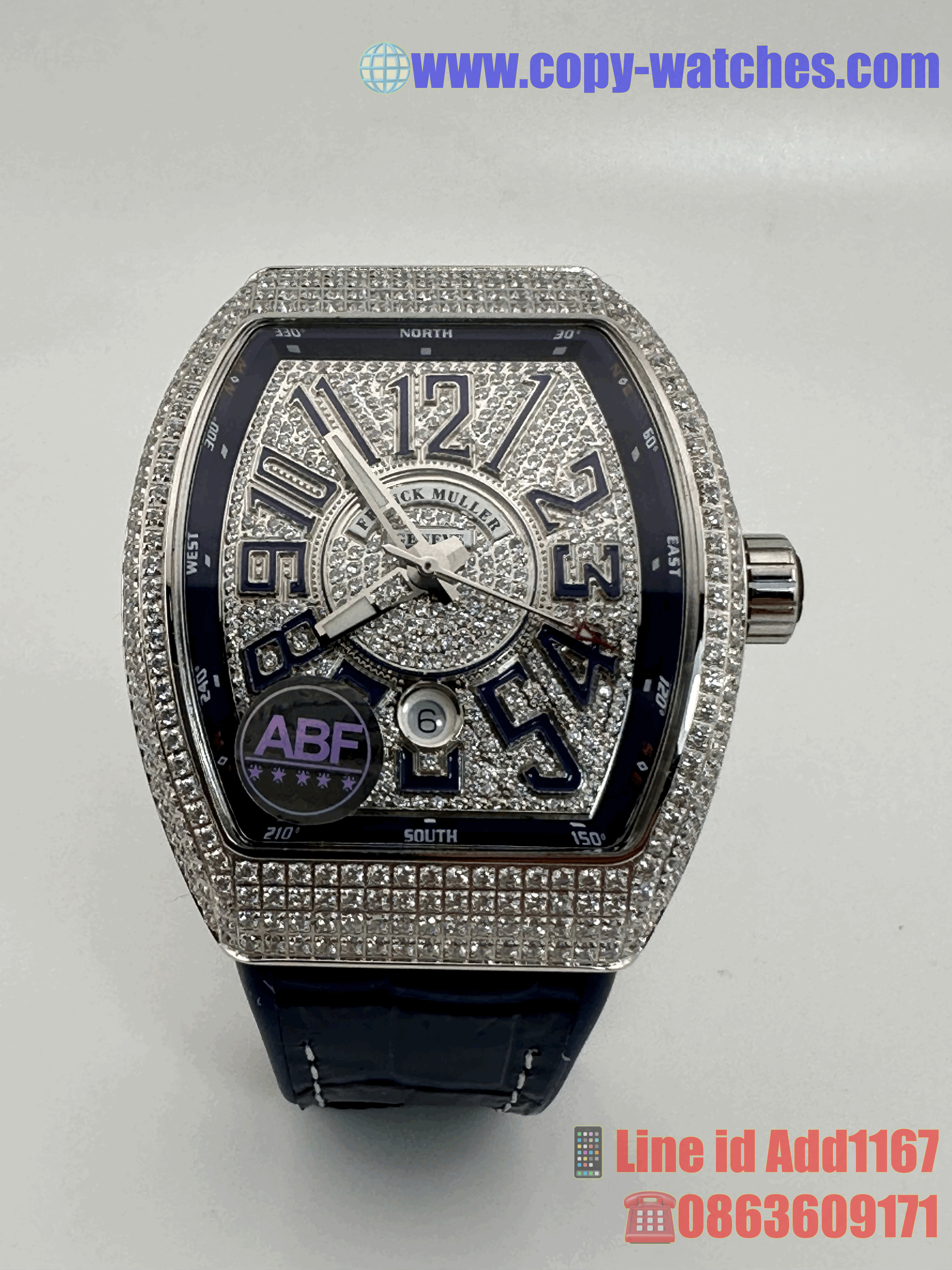 Franck Muller Vanguard 5 CT Diamond (Swiss ABF)