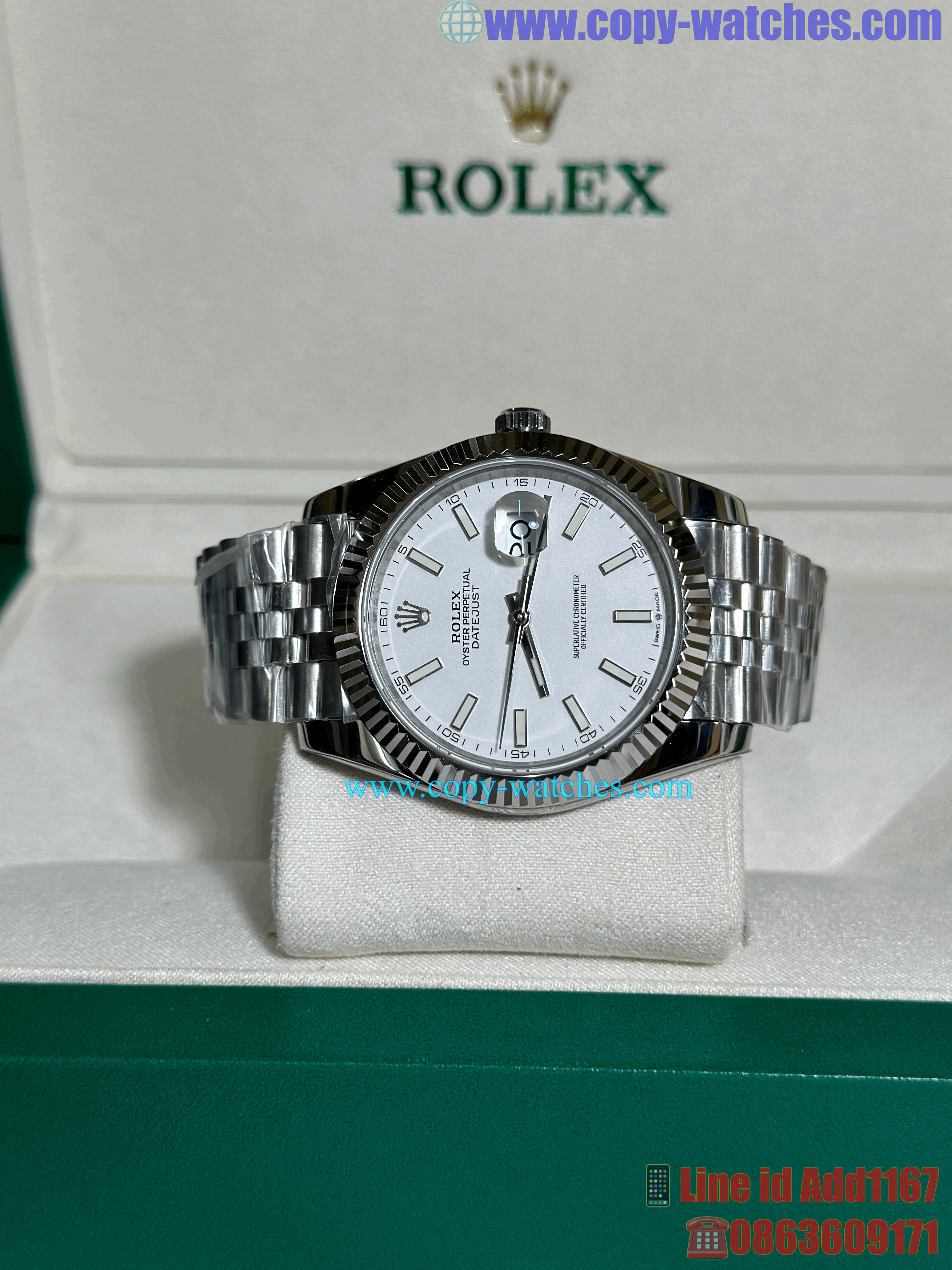 Rolex Datejust 41mm Ref#126334 (Swiss EW)