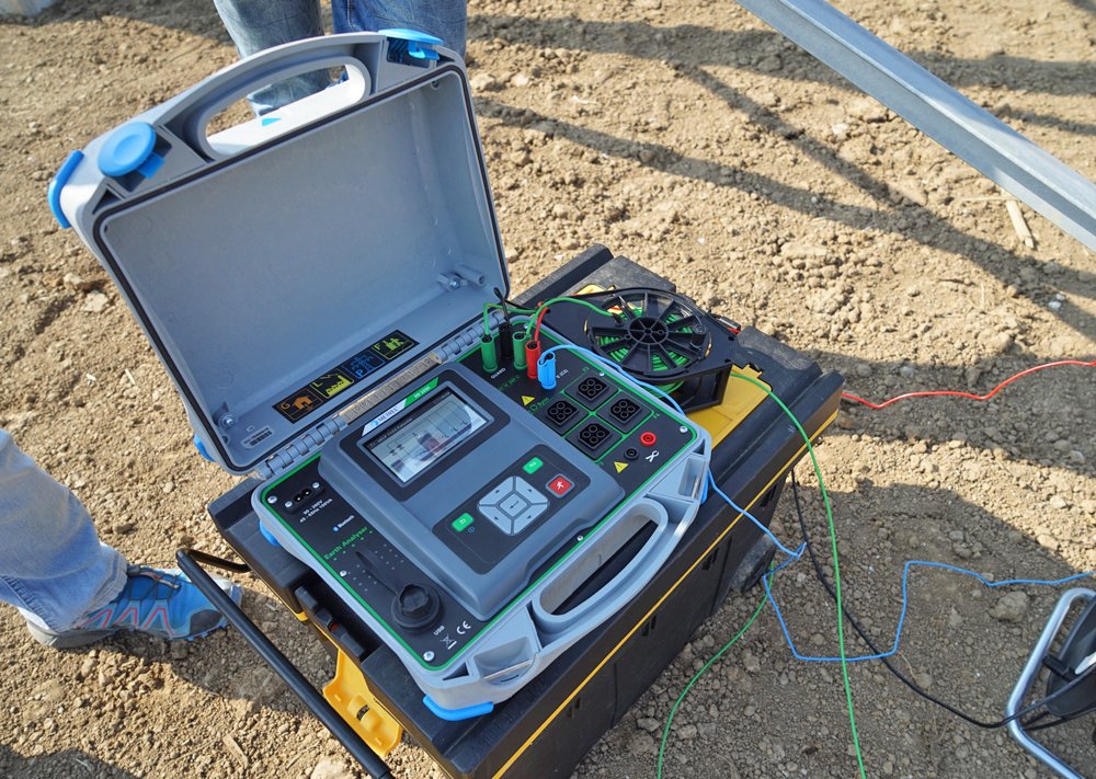 MI 3290 GX1 SET เครื่องทดสอบความต้านทานหลักดินระบบป้องกันฟ้าผ่า เสาส่งไฟฟ้าแรงสูง เสาส่งระบบสื่อสาร ในเครื่องเดียว พร้อม Flex Clamp จำนวน 1 ชุด