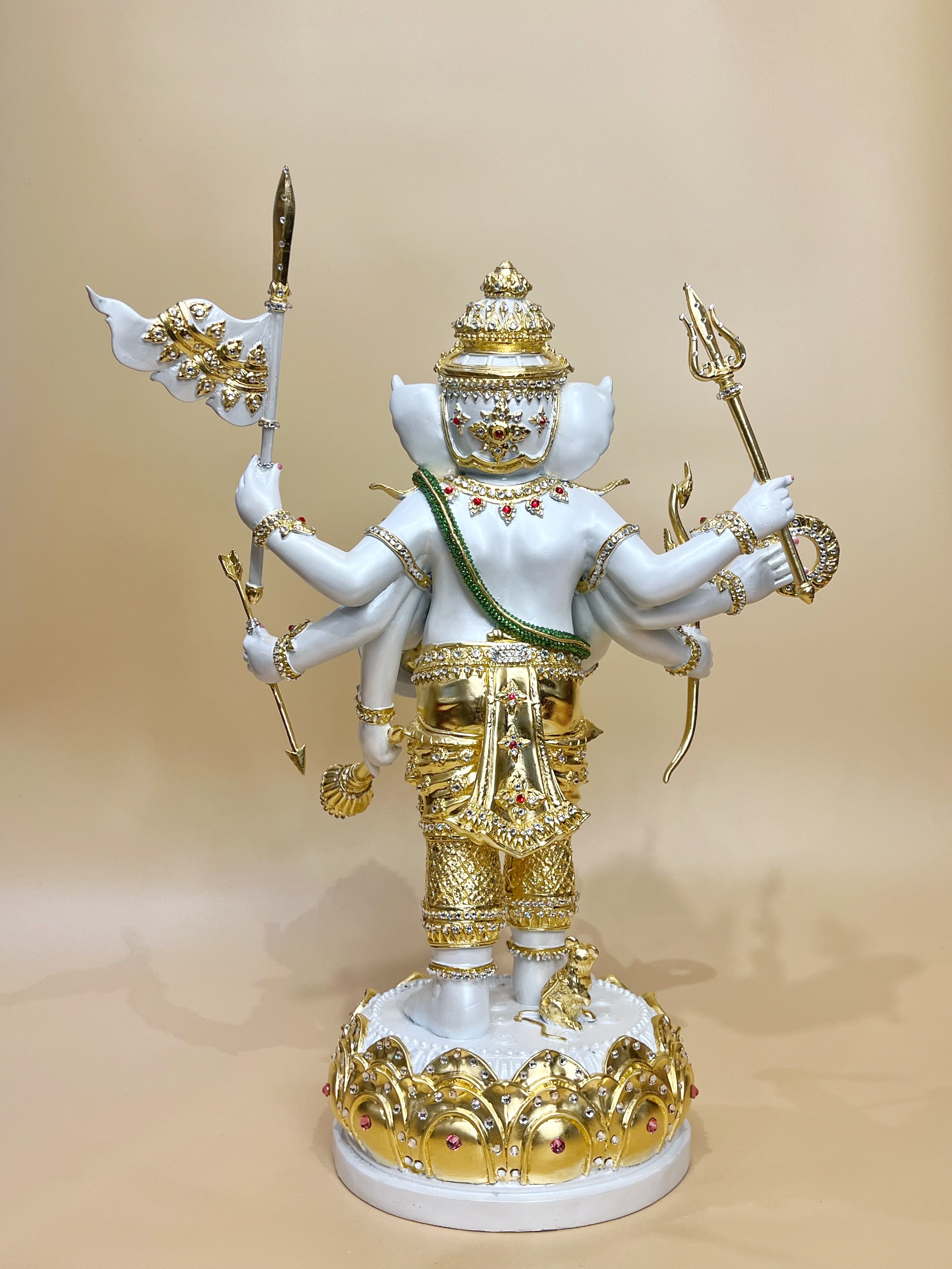 พระพิฆเนศ ปางออกศึก (พระวีระคณปติ) หน้าตัก 9 นิ้ว