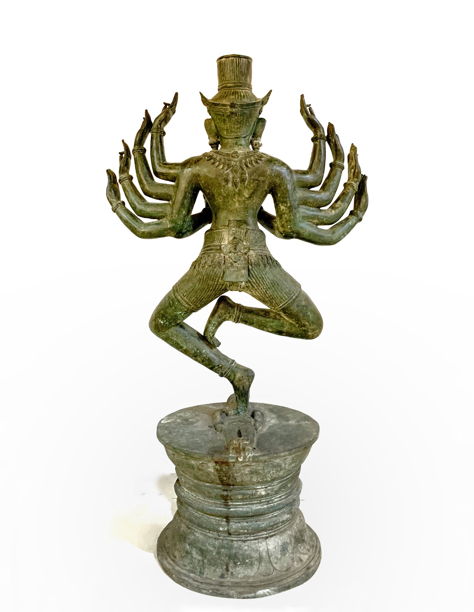 พระแม่กาลี ปางเหยียบพระศิวะ (ขนาดใหญ่)