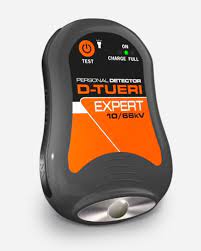 D-TUERI Expert เครื่องแจ้งเตือนอันตรายส่วนบุคคล เครื่องแจ้งเตือนอันตรายไฟฟ้าแรงสูง แบบติดไต้หมวกหรือหน้าหมวก (Personal Voltage Detector - Medium Voltage/Optical & Acoustic)