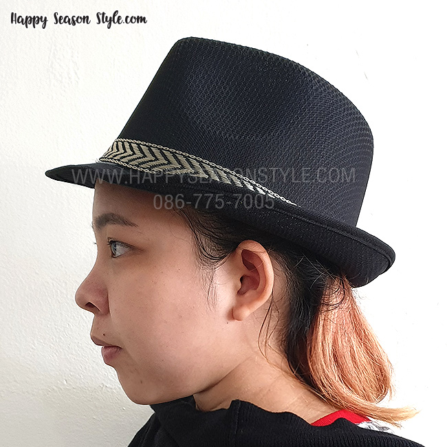 หมวกเจ้าพ่อเซี่ยงไฮ้ หมวกผ้า ทรงปีกเล็ก