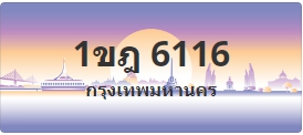 ป้ายประมูล1ขฎ 6116