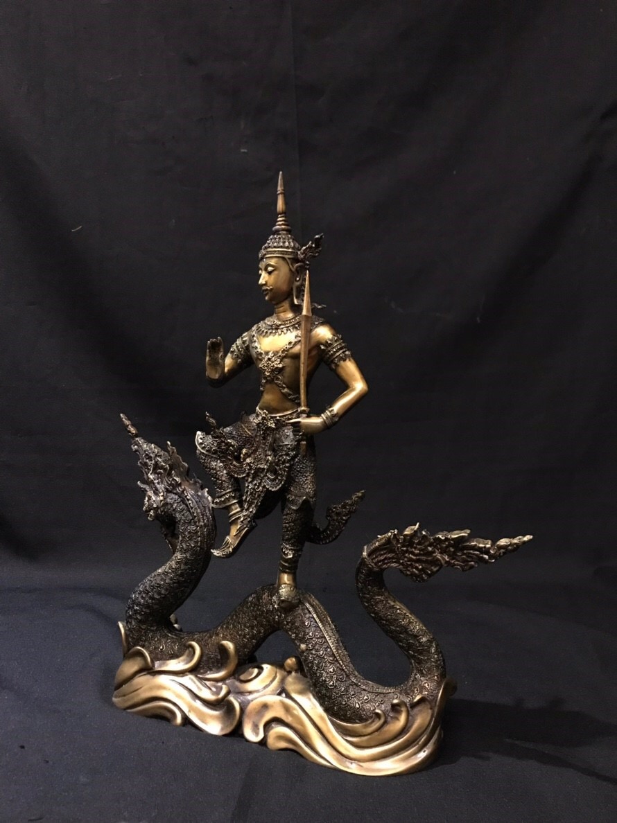 ท้าววิรูปักษ์ ท้าววิรูปักโขนาคราช หน้าตัก 5 นิ้ว