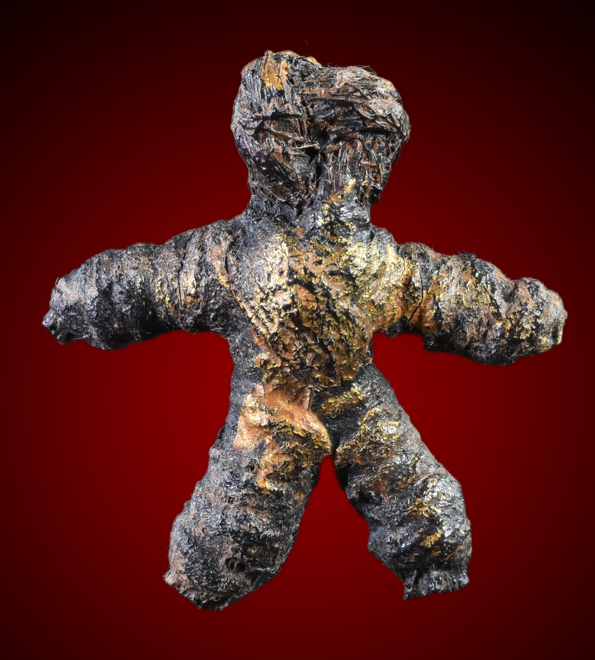 หุ่นพยนต์ เชือกถัก ลงรักปิดทอง