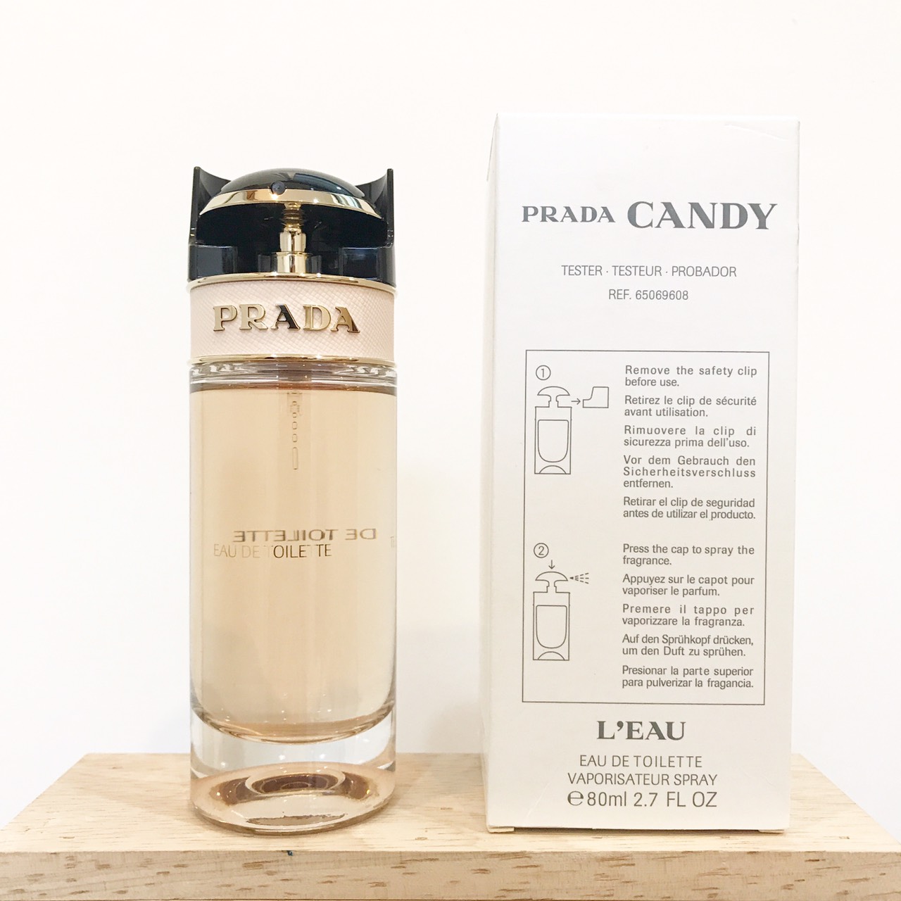 น้ำหอม Prada Candy L'eau EDT 80ml ของแท้ 100%
