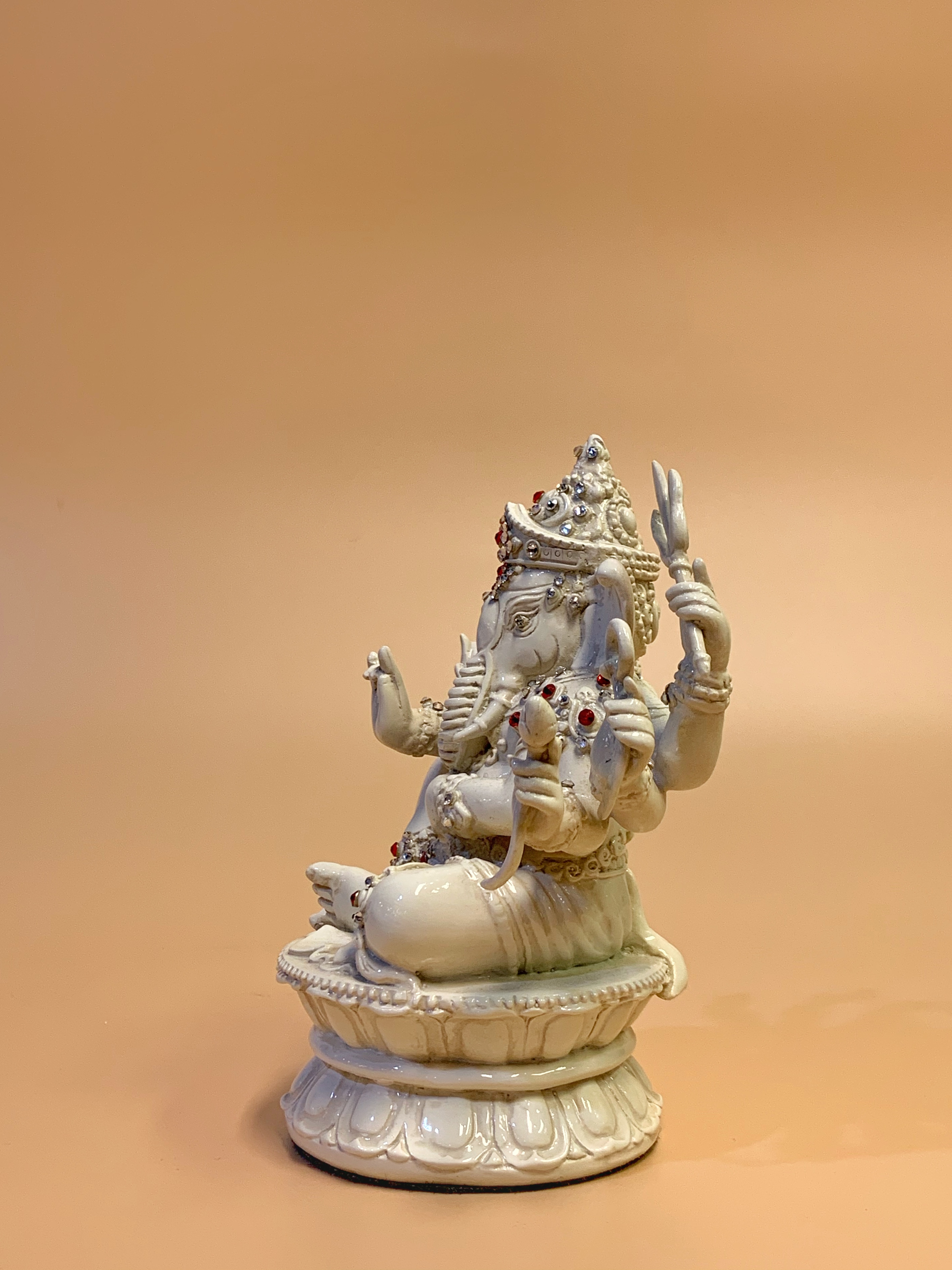 พระพิฆเนศ ประทานพร 8 กร หน้าตัก 3 นิ้ว