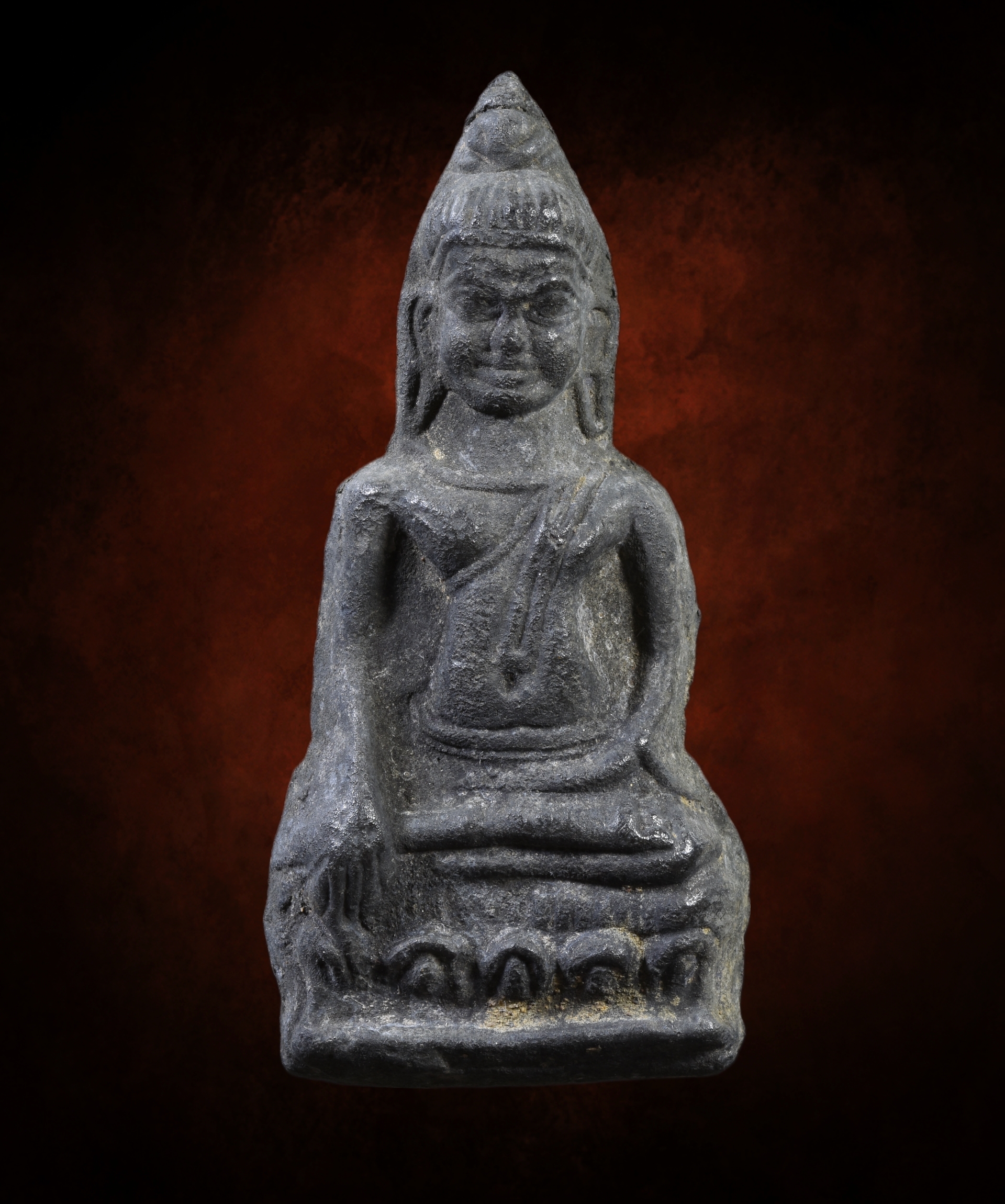 พระลพบุรีหูยาน เนื้อชินเงิน