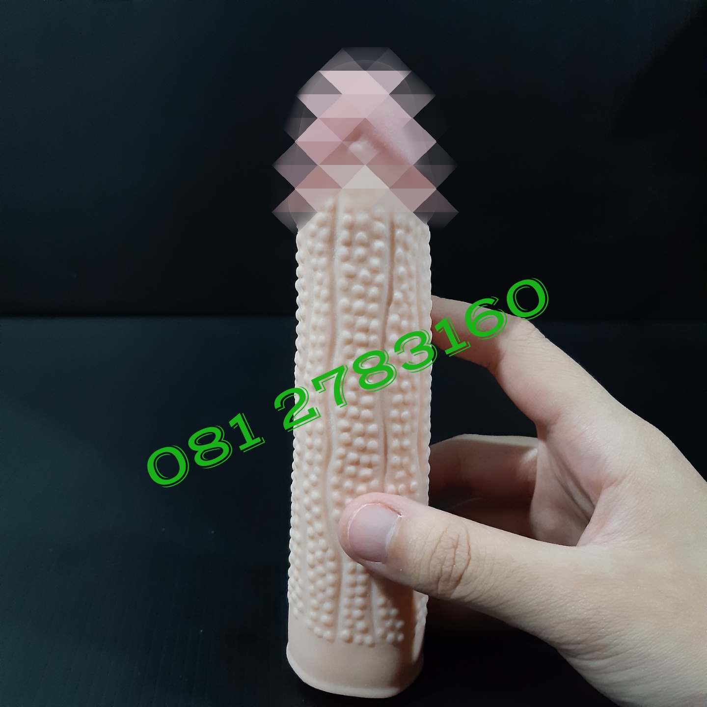 รหัส XM-135 ปลอกสวมเพิ่มขนาดผิวเม็ดทราย เนื้อนิ่ม พรีเมี่ยม