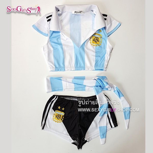 ชุดเชียร์บอล ชุดฟุตบอล Football รุ่นท๊อป - ทีมอาร์เจนตินา