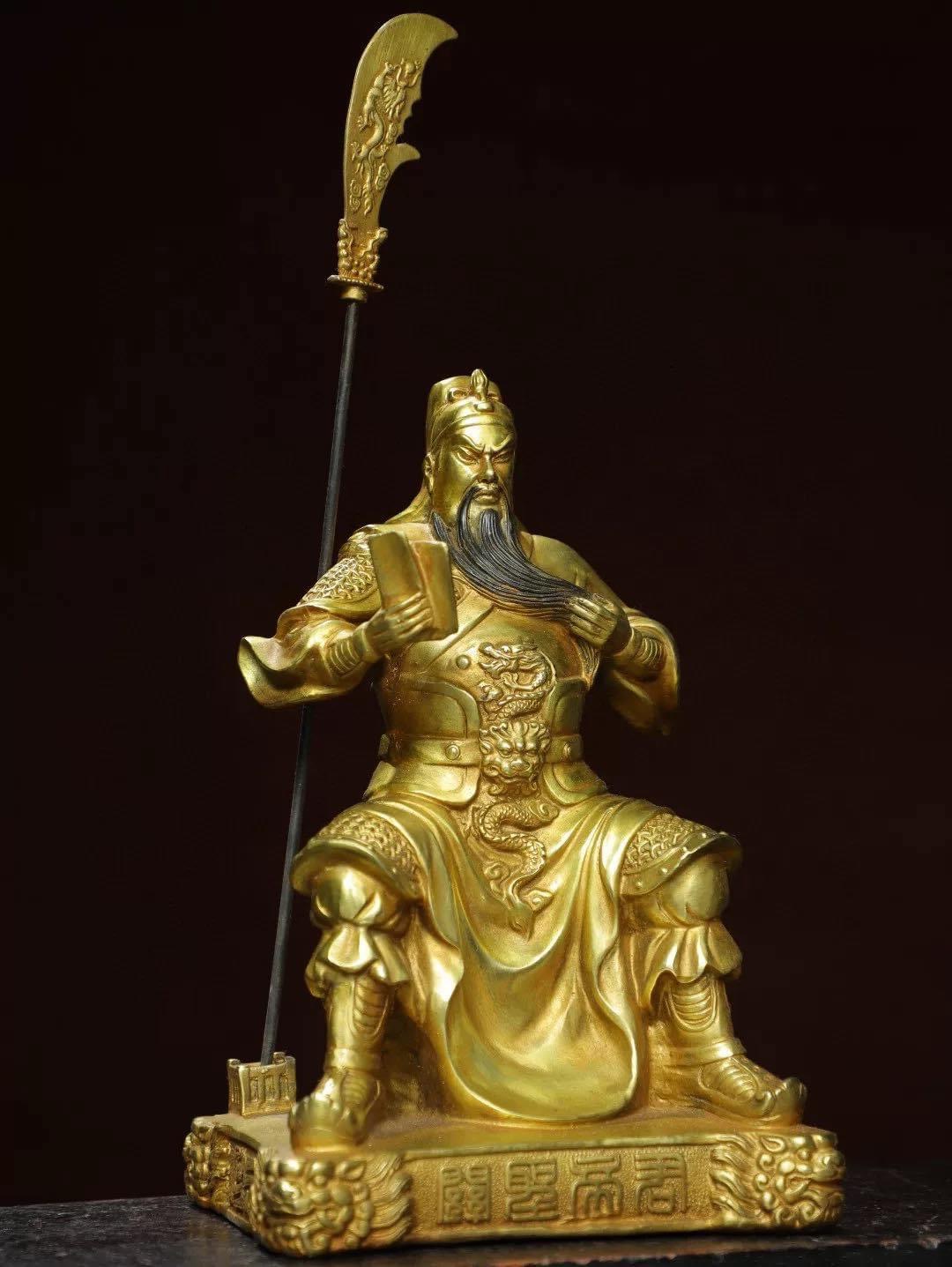 Pre-Order : เทพเจ้ากวนอู เจ้าพ่อกวนอู สูง 28 cm