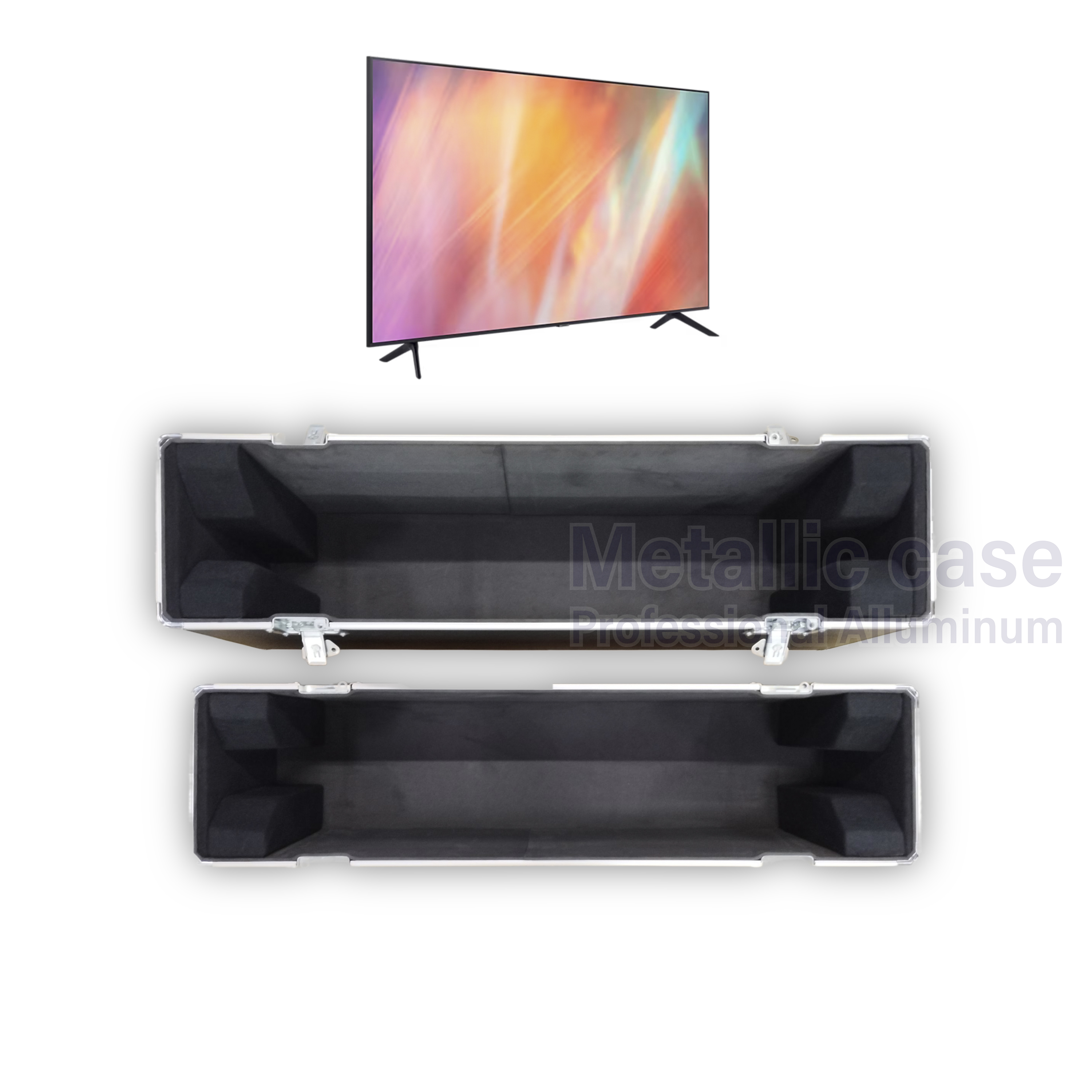 metalliccase8846-04-6606 / Smart TV 43” UHD4K AU7700 (102.5x25.5x57.1 T3C1H3K5P3 )