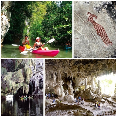 อันดับ 1 เที่ยวกระบี่ พายเรือคายัค ชมภาพเขียนโบราณ ถ้ำผีหัวโต บ้านท่อบ่อ