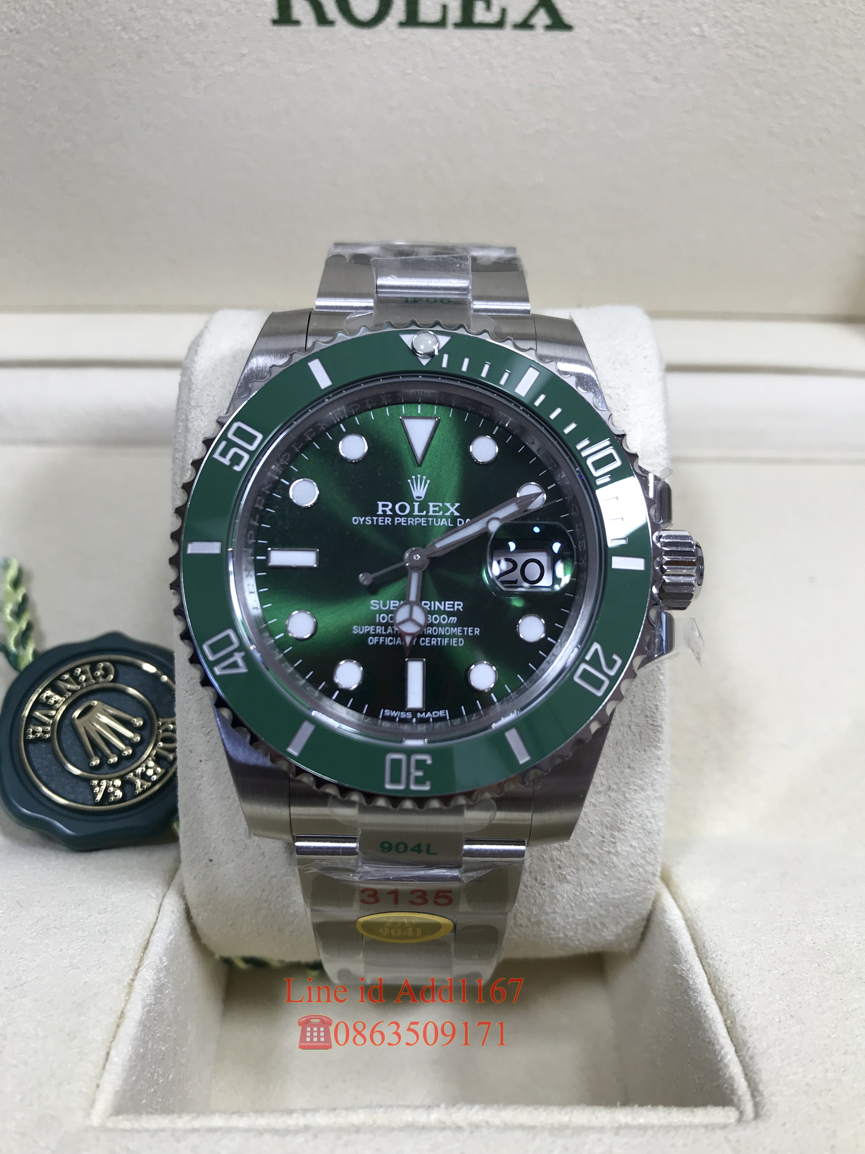 Rolex Submariner 116610LV (Swiss ZF)