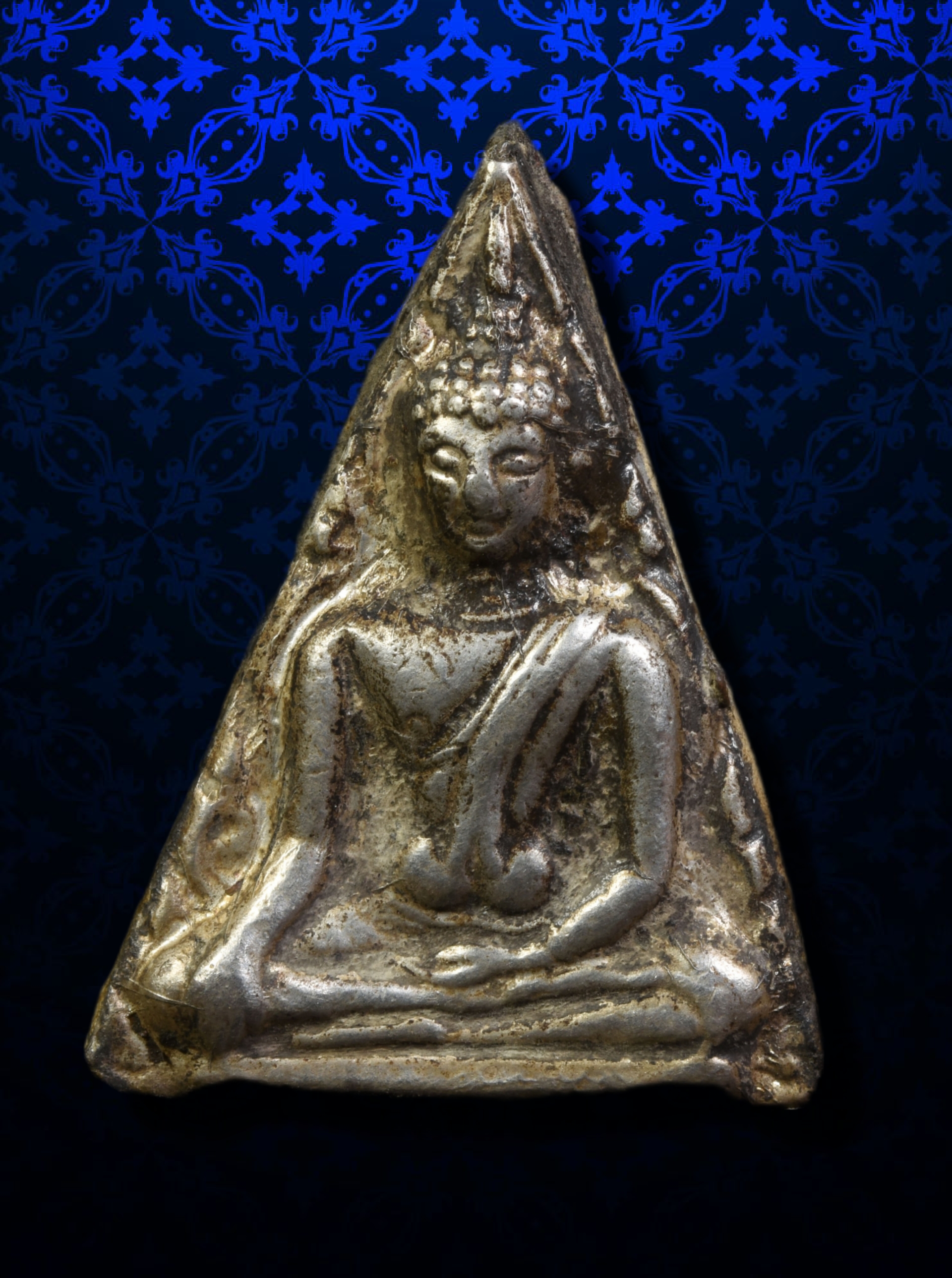 พระนางเสน่ห์จันทร์ เนื้อว่าน หน้ากากเงิน