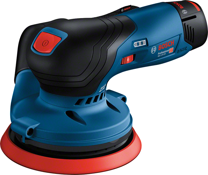 Bosch รุ่น GEX 12V-125 เครื่องขัดกระดาษทรายระบบลูกเบี้ยวแบบไร้สาย