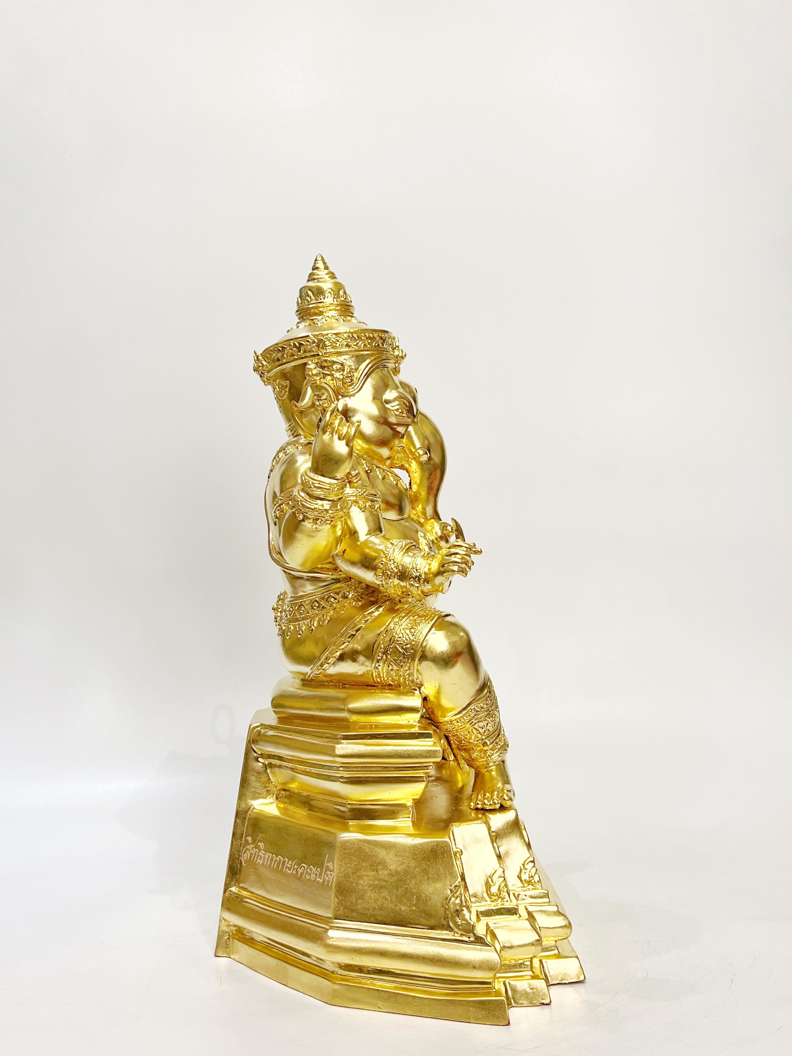 พระพิฆเนศ : พระสิทธิทากายะคณปติ หน้าตัก 9 นิ้ว (หมายเลข 15)