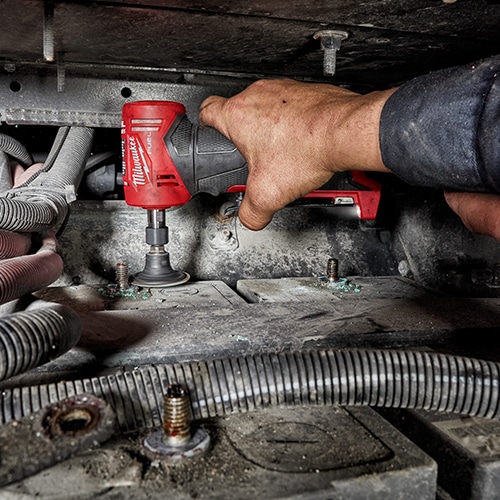 MILWAUKEE รุ่น M12 FDGA-0 เครื่องเจียรแกนหัวงอไร้สาย 12 โวลต์ (เครื่องเปล่า)