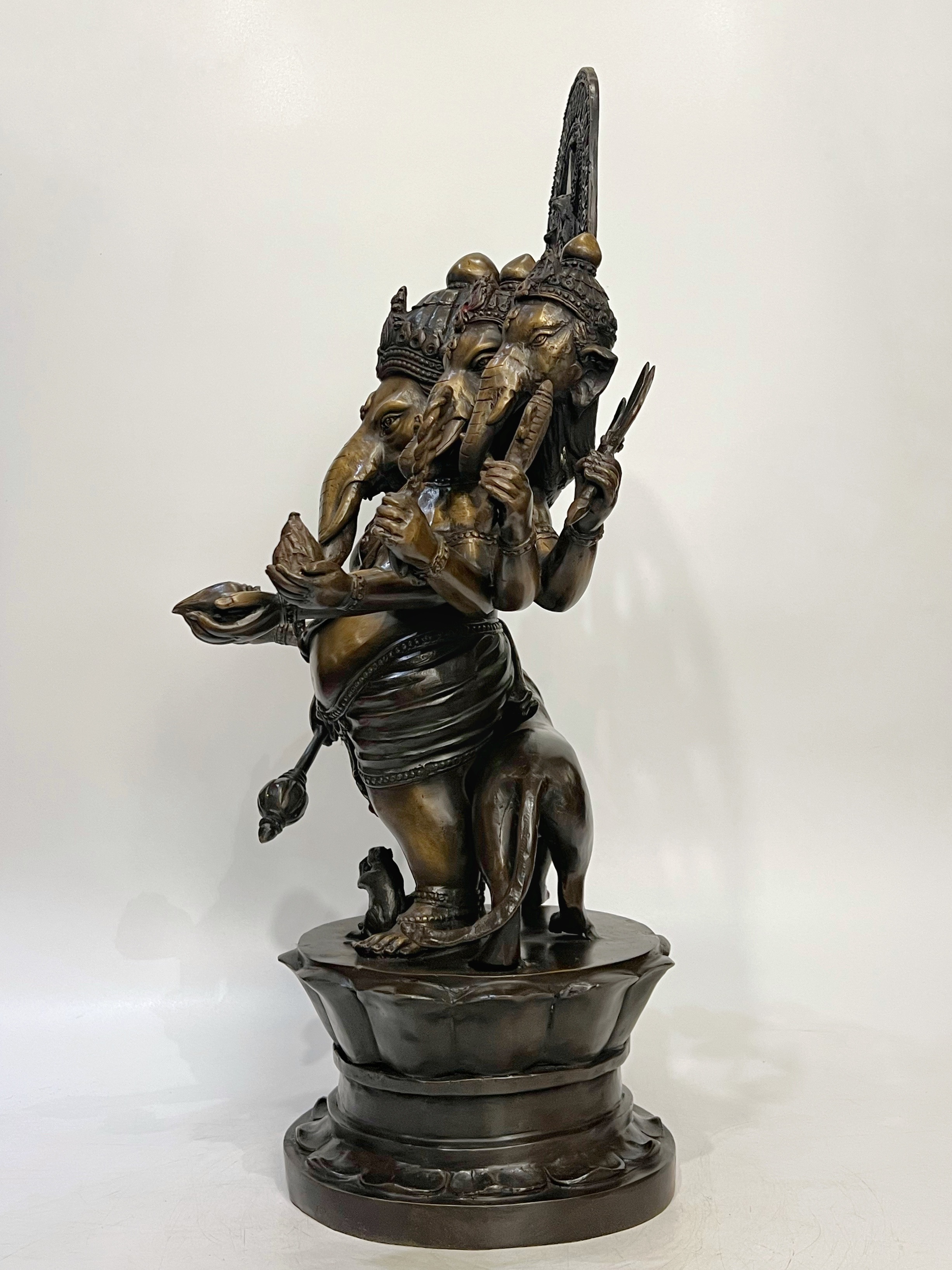 พระพิฆเนศ 5 เศียร หน้าตัก 9 นิ้ว (หมายเลข 15)