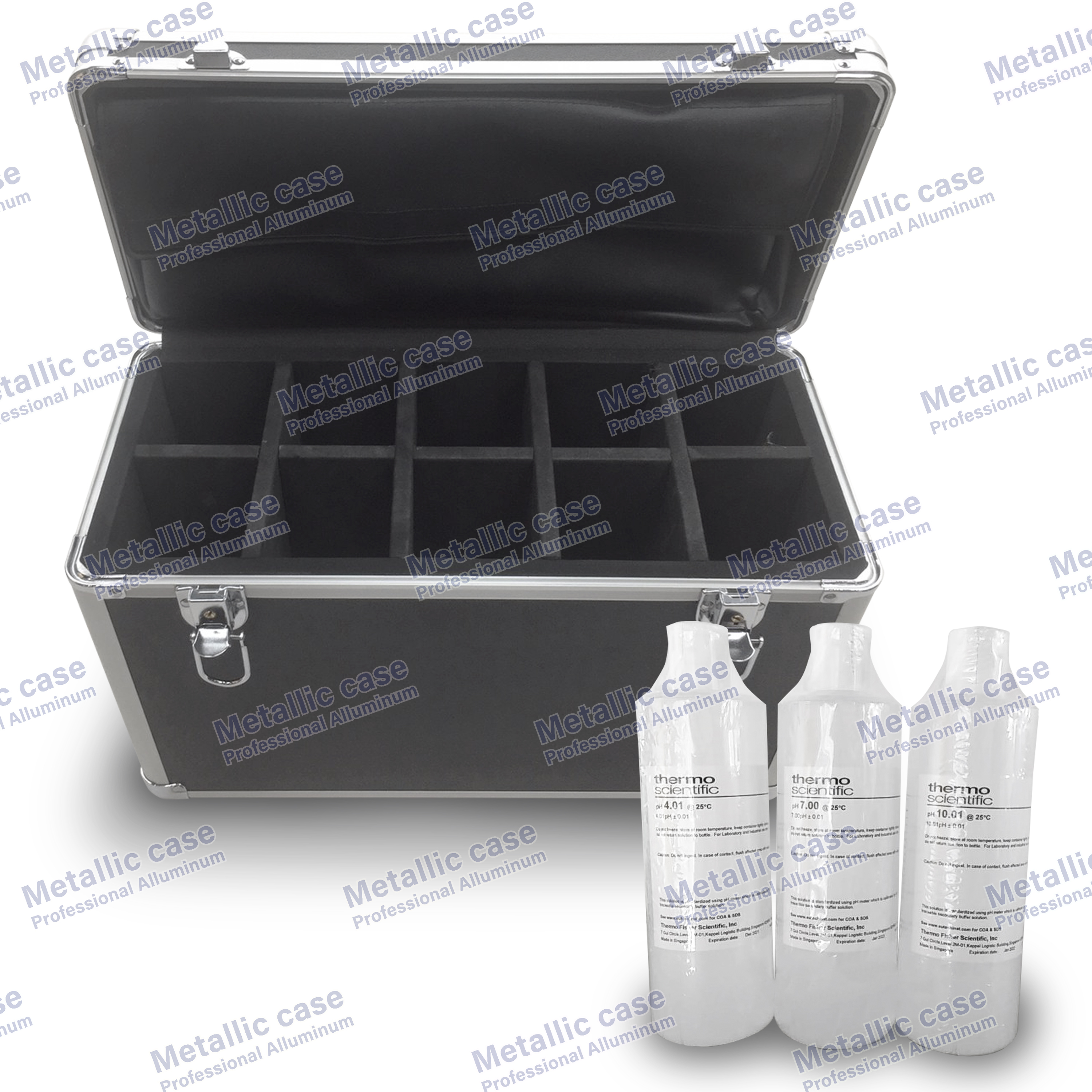 metalliccase8213-10-6404/Thermo Fisher Scientific Certificate of Analysis 10 ขวด(18.1x39x28 T1C1H3K1P2)