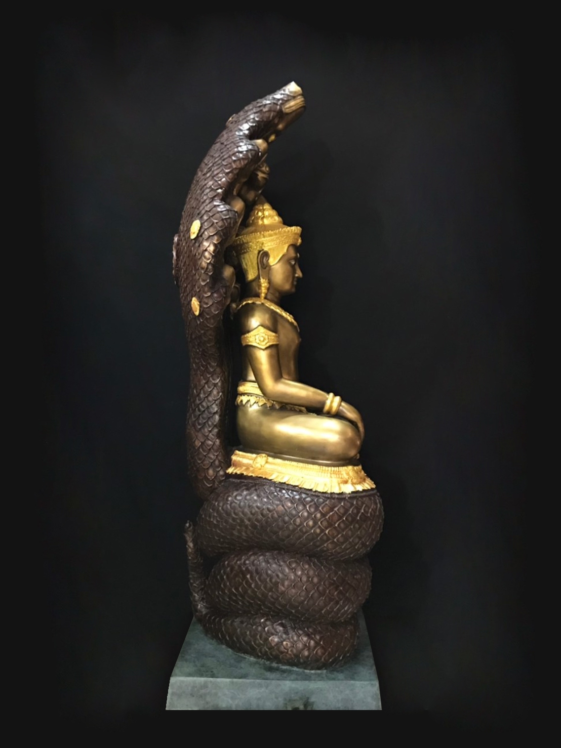 พระนาคปรก ปรกศรีวิชัย หน้าตัก 16 นิ้ว