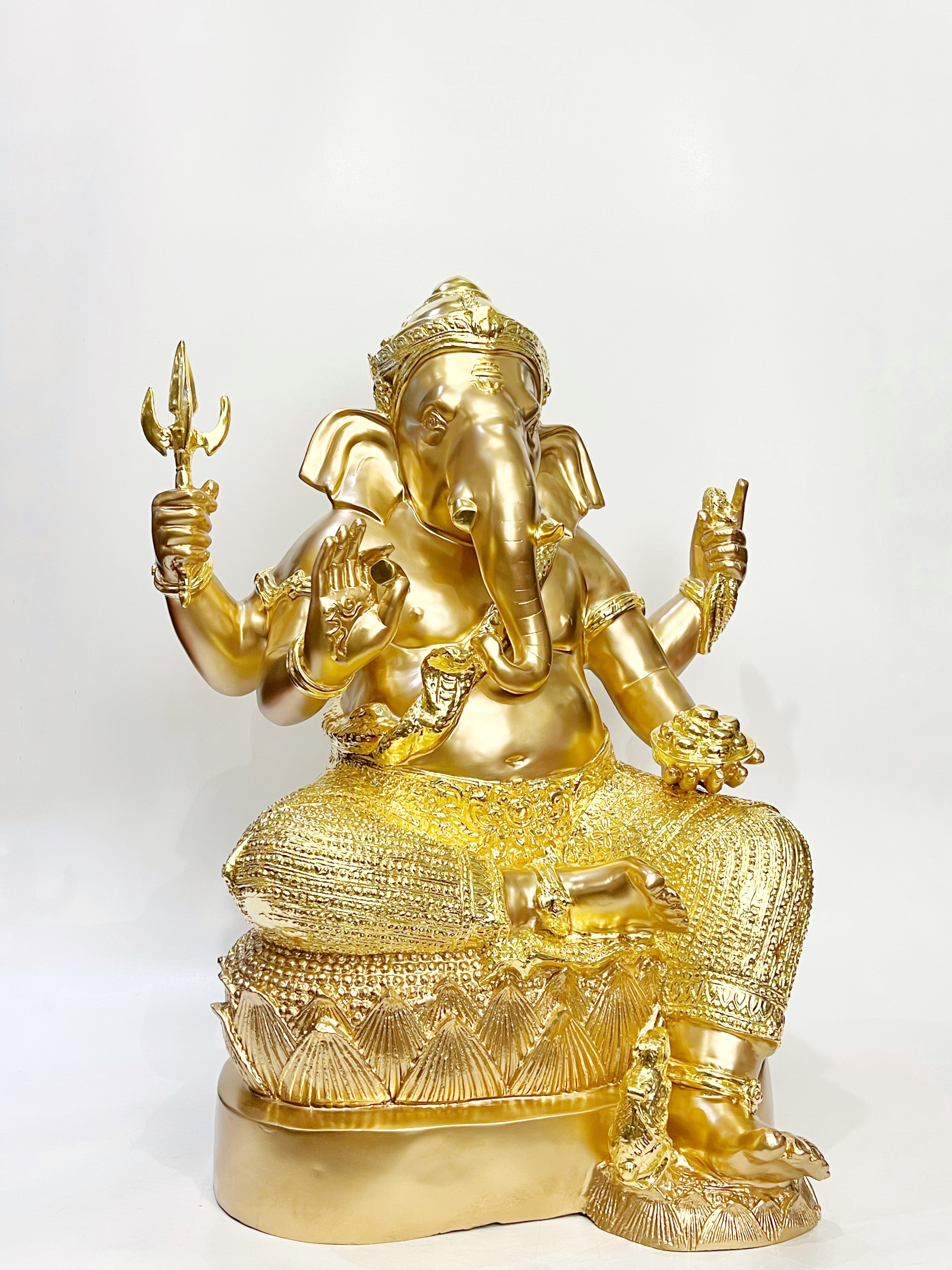 พระพิฆเนศ ปางเอกทันตะ หน้าตัก 16 นิ้ว (นั่งบัวห้อยขา)