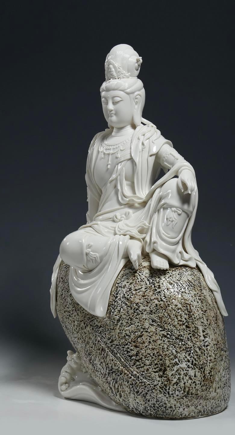 Pre-Order : พระโพธิสัตว์กวนอิม เจ้าแม่กวนอิม สูง 19 นิ้ว